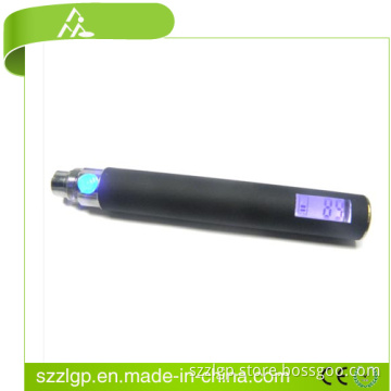 Share on: Pass Through Battery EGO-V LCD Screen 3.0~6.0V E Cigarette EGO V Battery